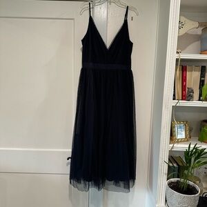 Express Midnight Blue Midi Dress